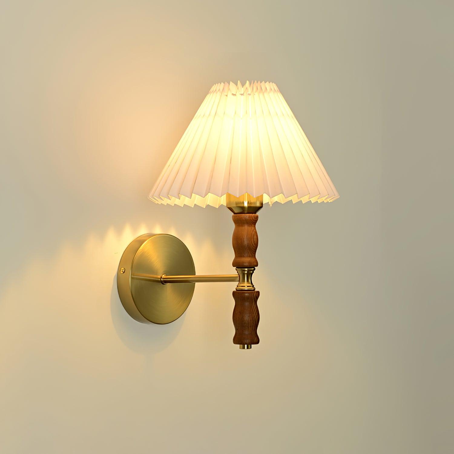 Lucienne Walnut Indoor Wall Light