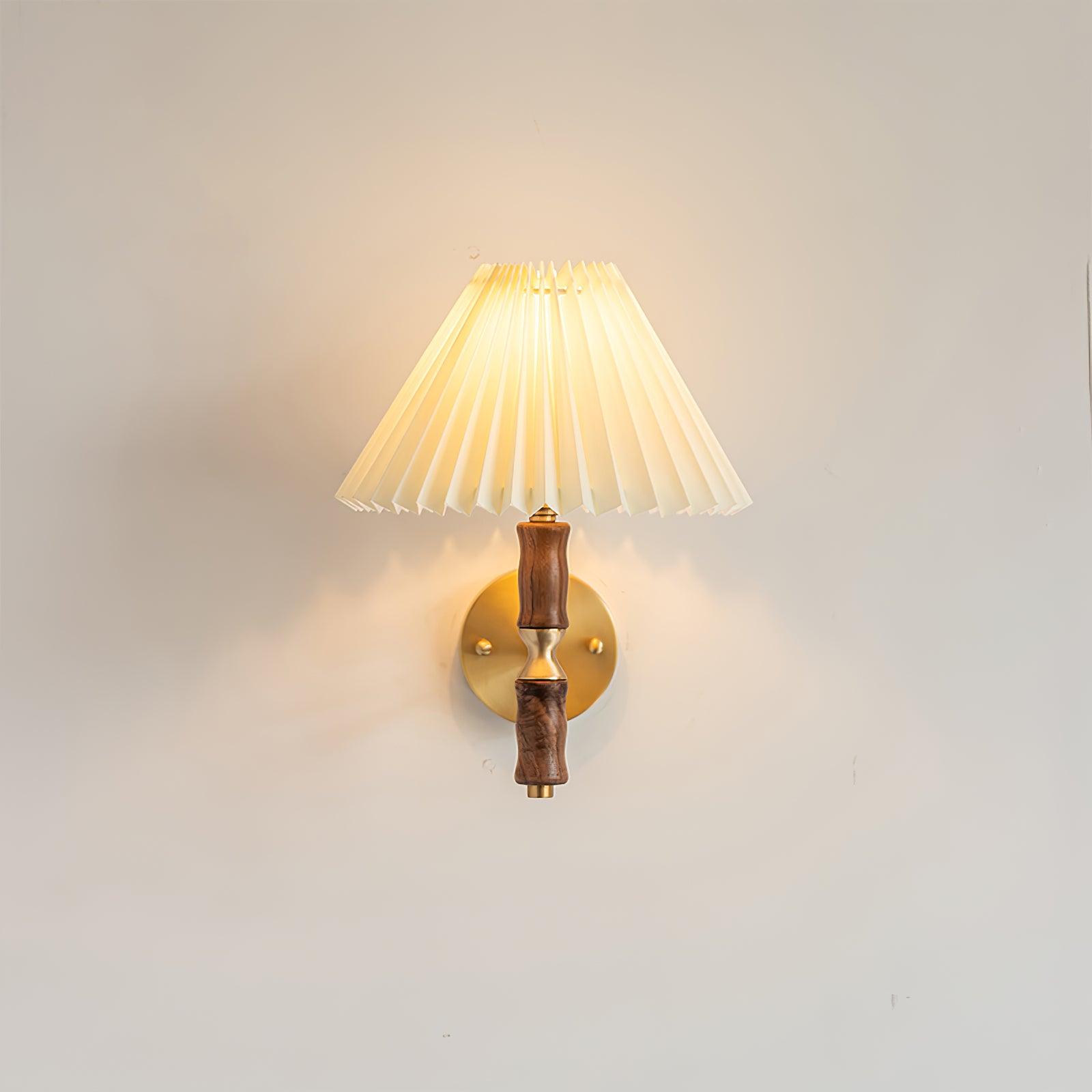 Lucienne Walnut Indoor Wall Light