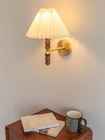 Lucienne Walnut Indoor Wall Light