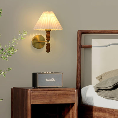 Lucienne Walnut Indoor Wall Light