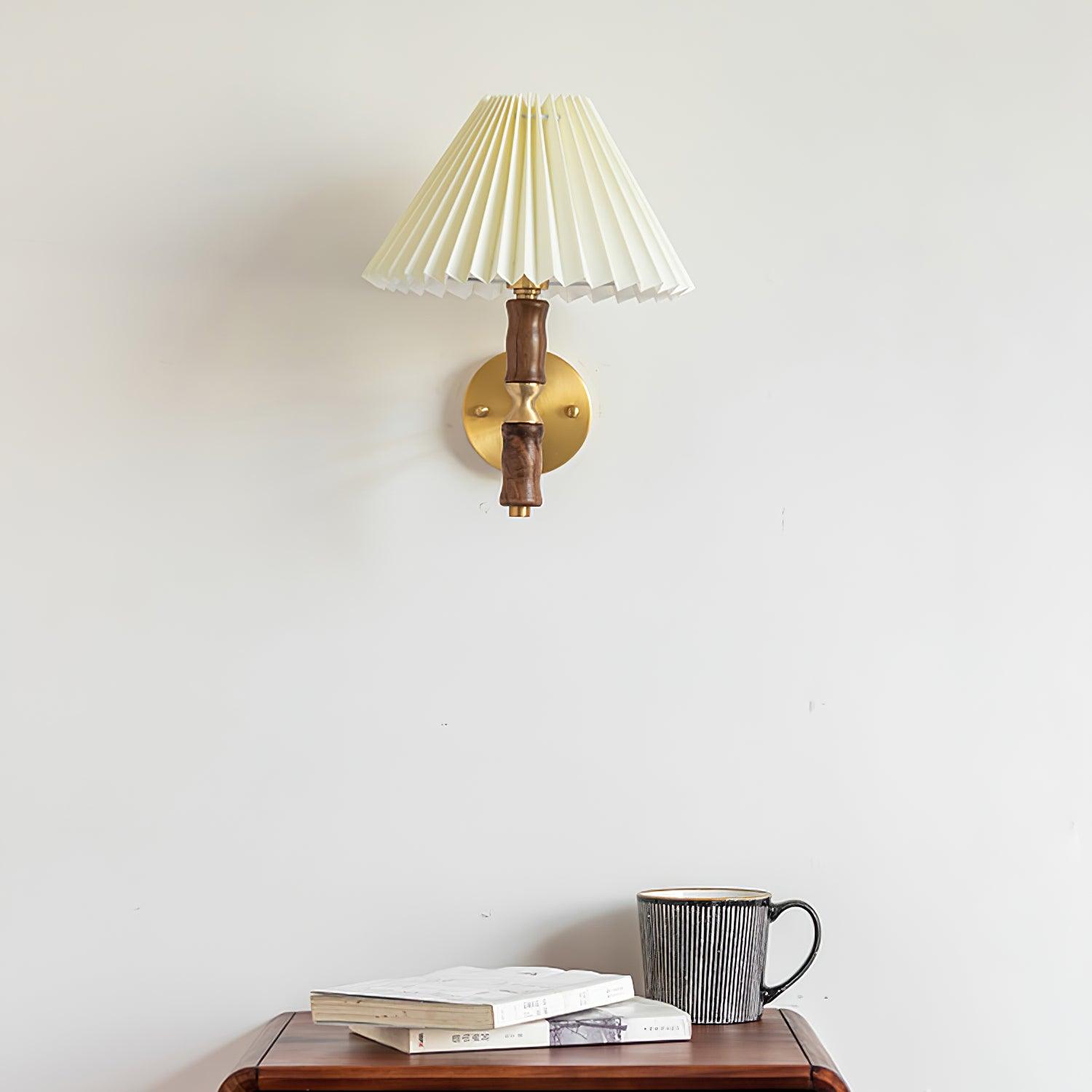 Lucienne Walnut Indoor Wall Light