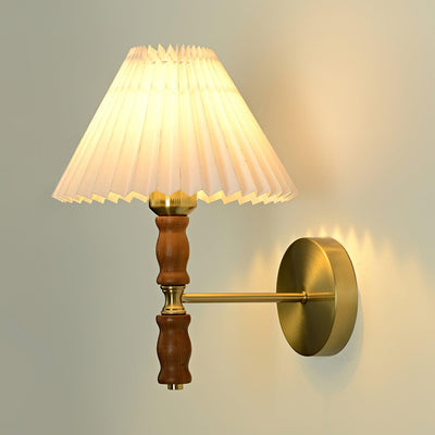 Lucienne Walnut Indoor Wall Light