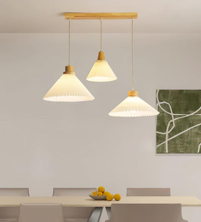 Flora Modern Wood Pendant Light - Neutral Decor