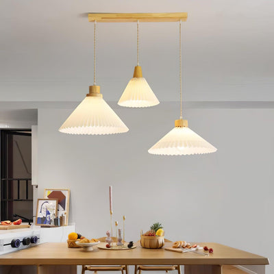 Flora Modern Wood Pendant Light - Neutral Decor