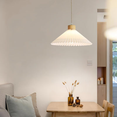 Flora Modern Wood Pendant Light - Neutral Decor