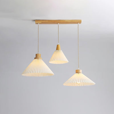 Flora Modern Wood Pendant Light - Neutral Decor