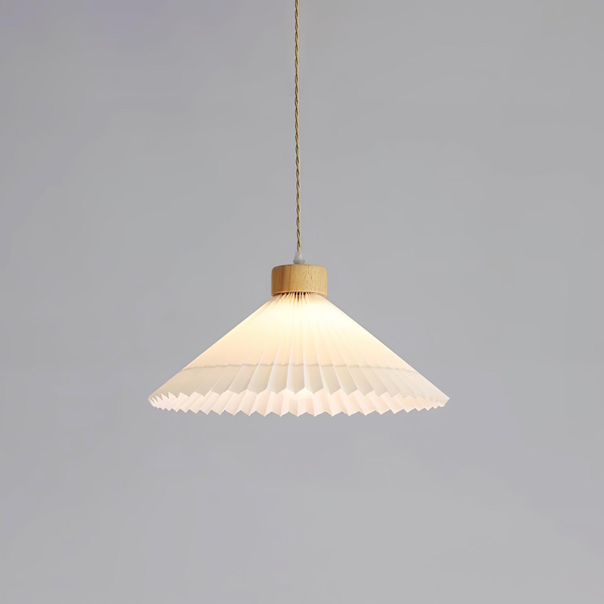 Flora Modern Wood Pendant Light - Neutral Decor