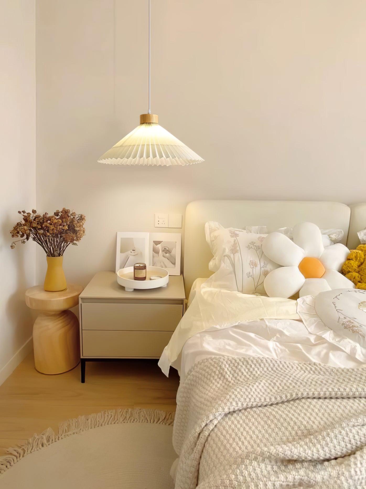 Flora Modern Wood Pendant Light - Neutral Decor