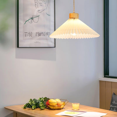 Flora Modern Wood Pendant Light - Neutral Decor