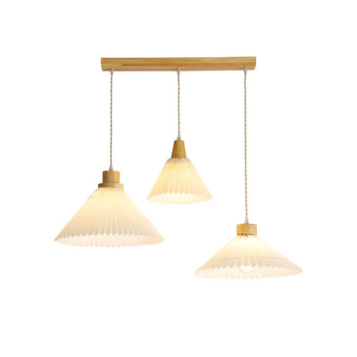 Flora Modern Wood Pendant Light - Neutral Decor
