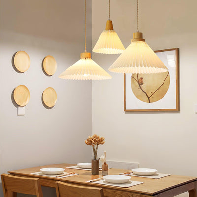 Flora Modern Wood Pendant Light - Neutral Decor