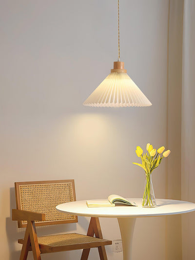 Flora Modern Wood Pendant Light - Neutral Decor
