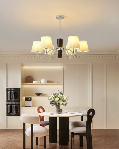 Lininaine Chandelier Pleated Fabric Classic