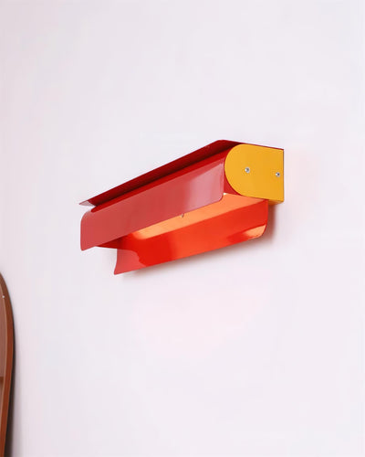 Plixo Sculptural Color-Block Wall Lamp - Neutral Decor