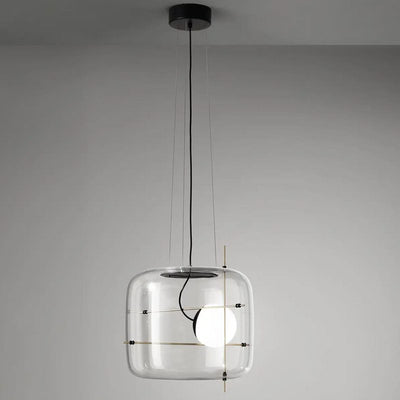 Ivex Glass Contemporary Pendant Light