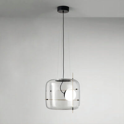 Ivex Glass Contemporary Pendant Light