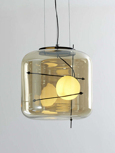 Ivex Glass Contemporary Pendant Light