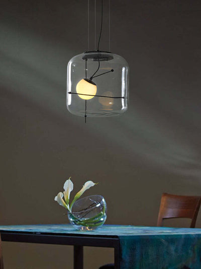 Ivex Glass Contemporary Pendant Light