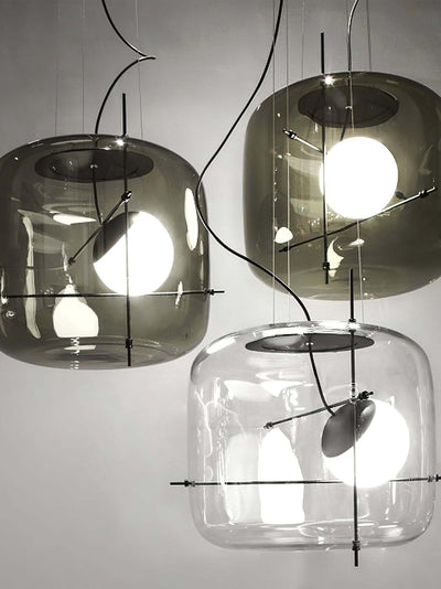Ivex Glass Contemporary Pendant Light
