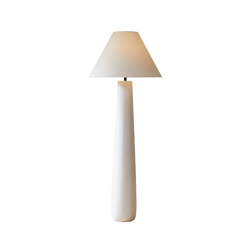 Columnil White Floor Lamp