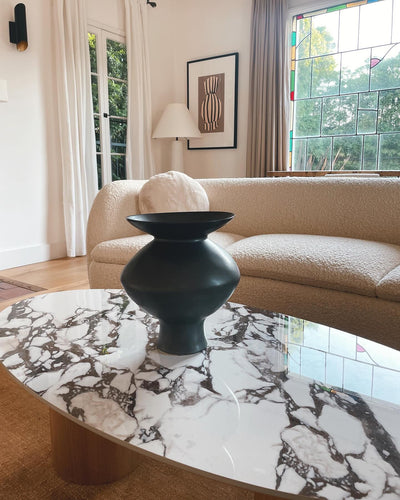 Columnil White Floor Lamp