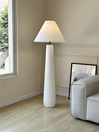 Columnil White Floor Lamp