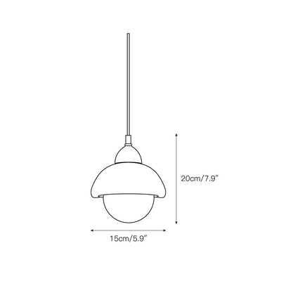 Valecrest Marble Pendant Light