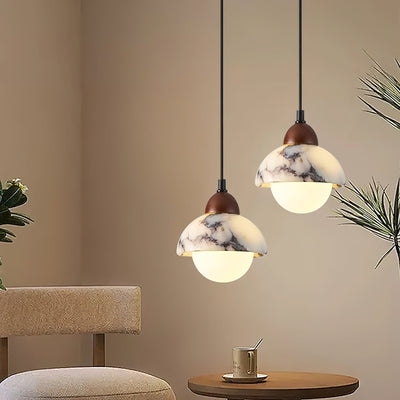 Valecrest Marble Pendant Light