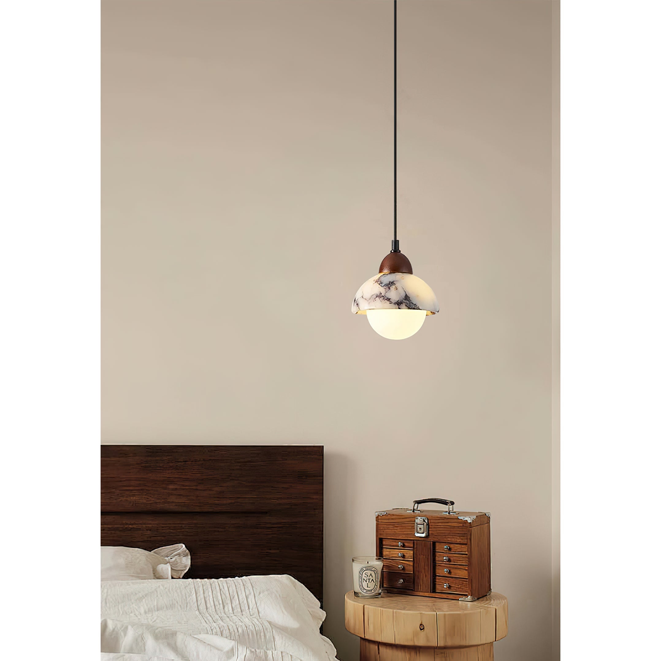 Valecrest Marble Pendant Light