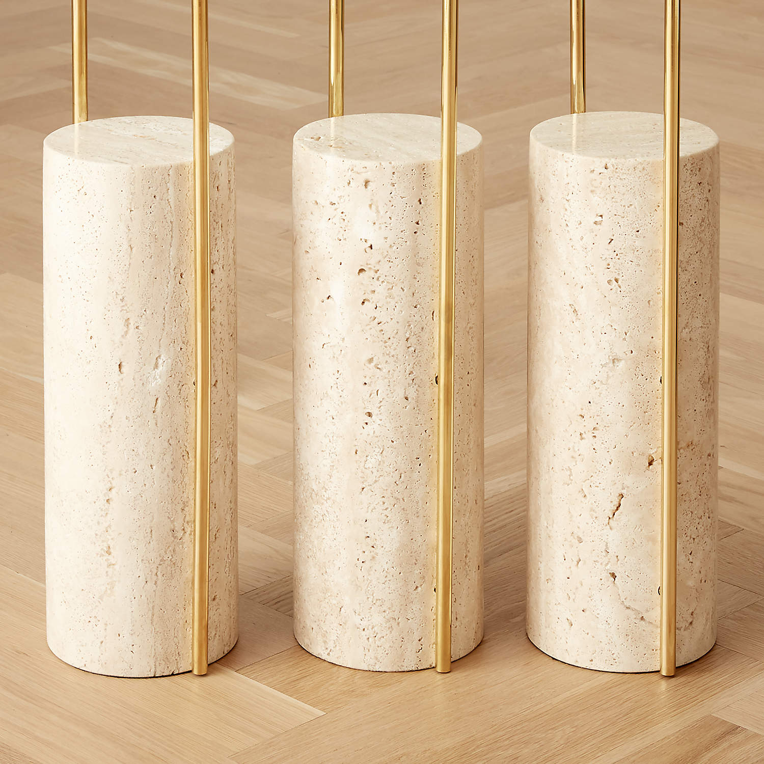 Haloroy Marble Floor Lamp