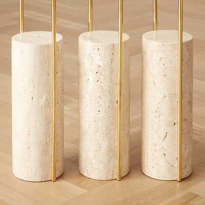 Haloroy Marble Floor Lamp