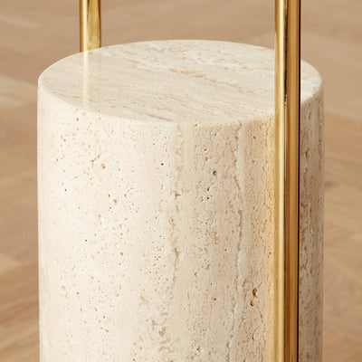 Haloroy Marble Floor Lamp