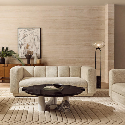 Haloroy Marble Floor Lamp