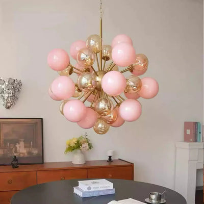 Eiruiel Glass Globe Sputnik Chandelier