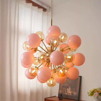 Eiruiel Glass Globe Sputnik Chandelier