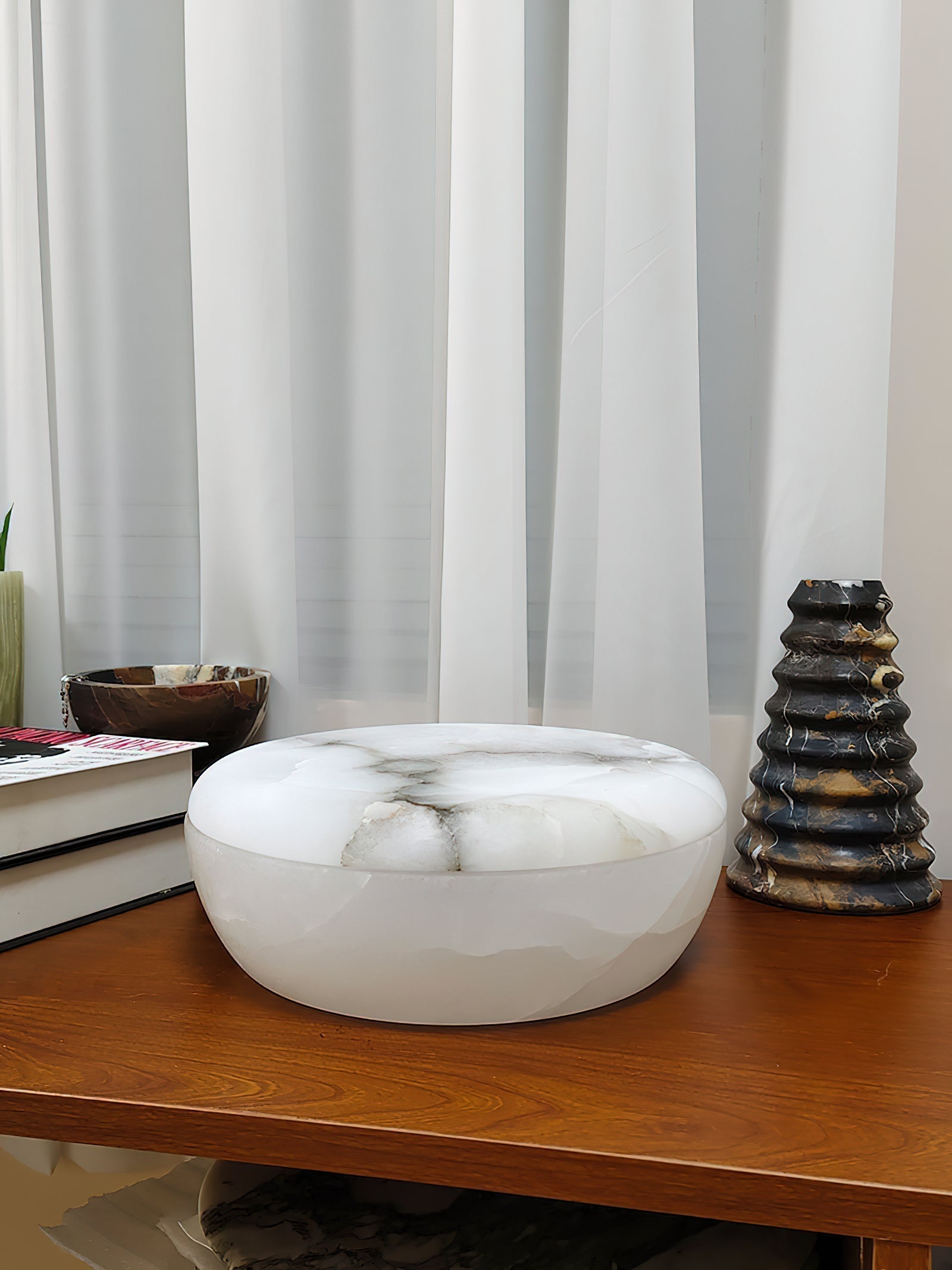 Pomelo Tass Marble Candlestick Ornaments