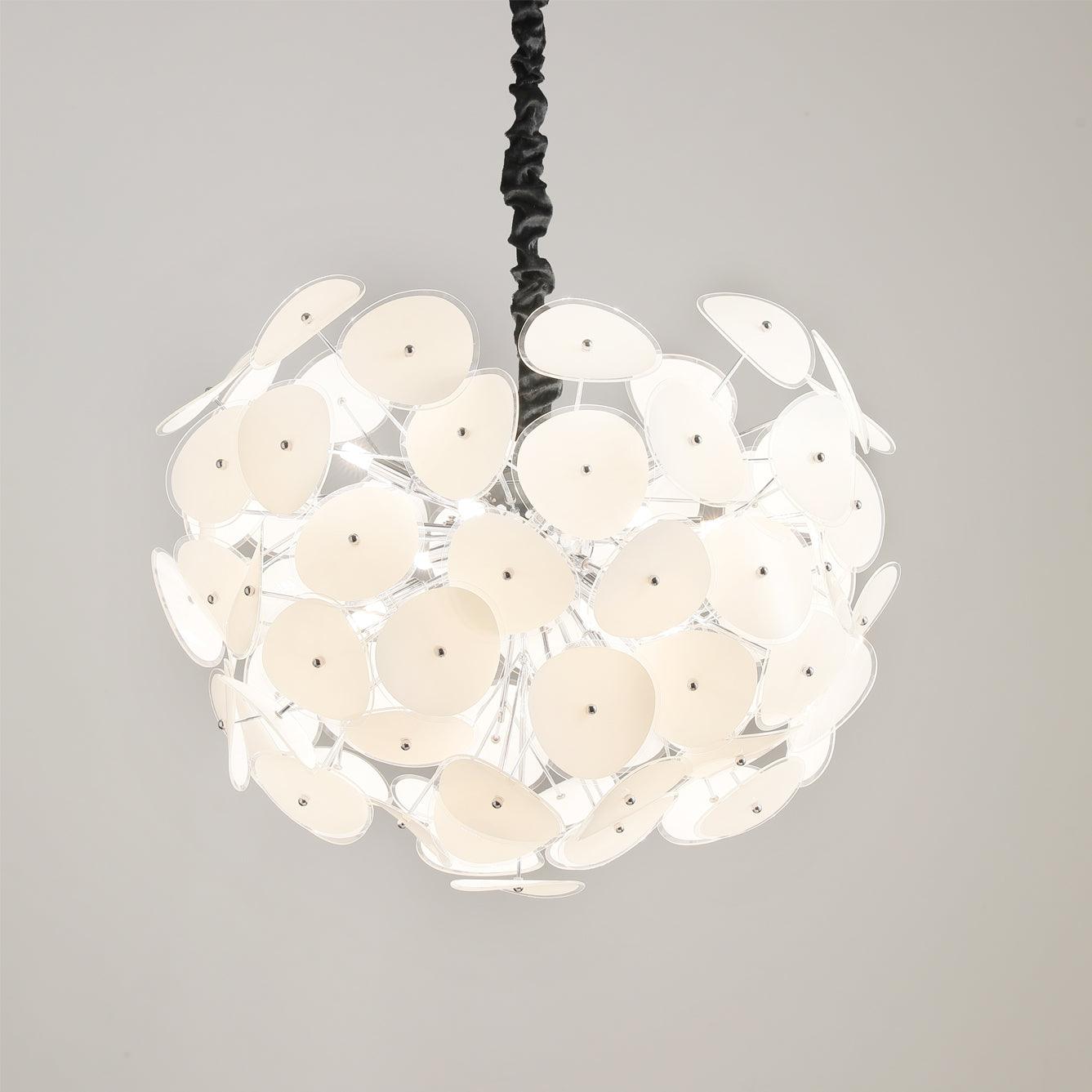 Orcariol Futuristic Glass Chandelier