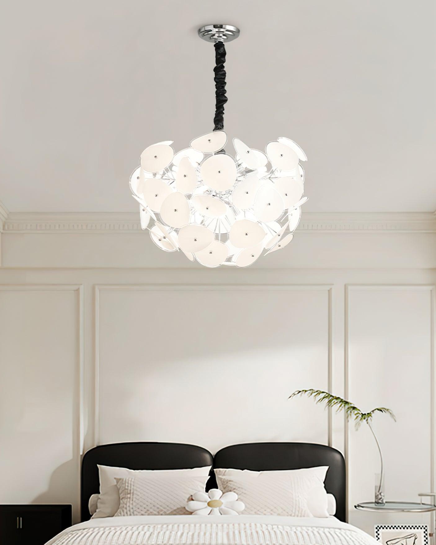 Orcariol Futuristic Glass Chandelier