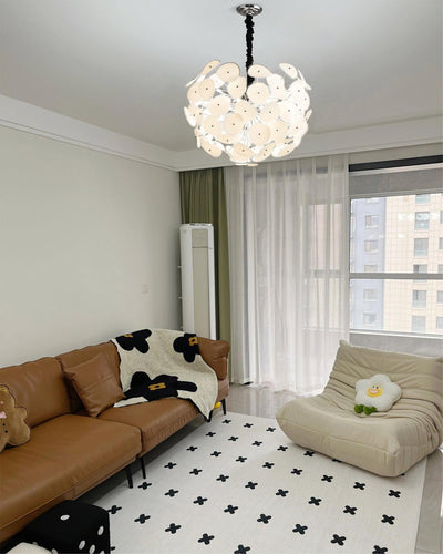 Orcariol Futuristic Glass Chandelier