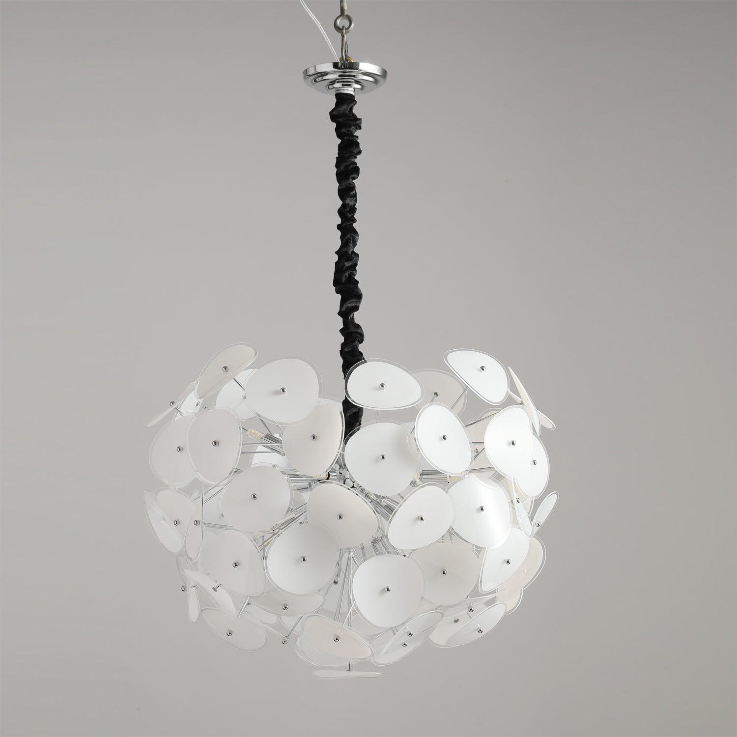 Orcariol Futuristic Glass Chandelier