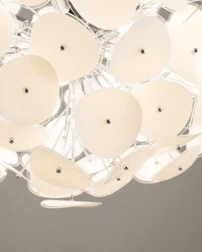 Orcariol Futuristic Glass Chandelier
