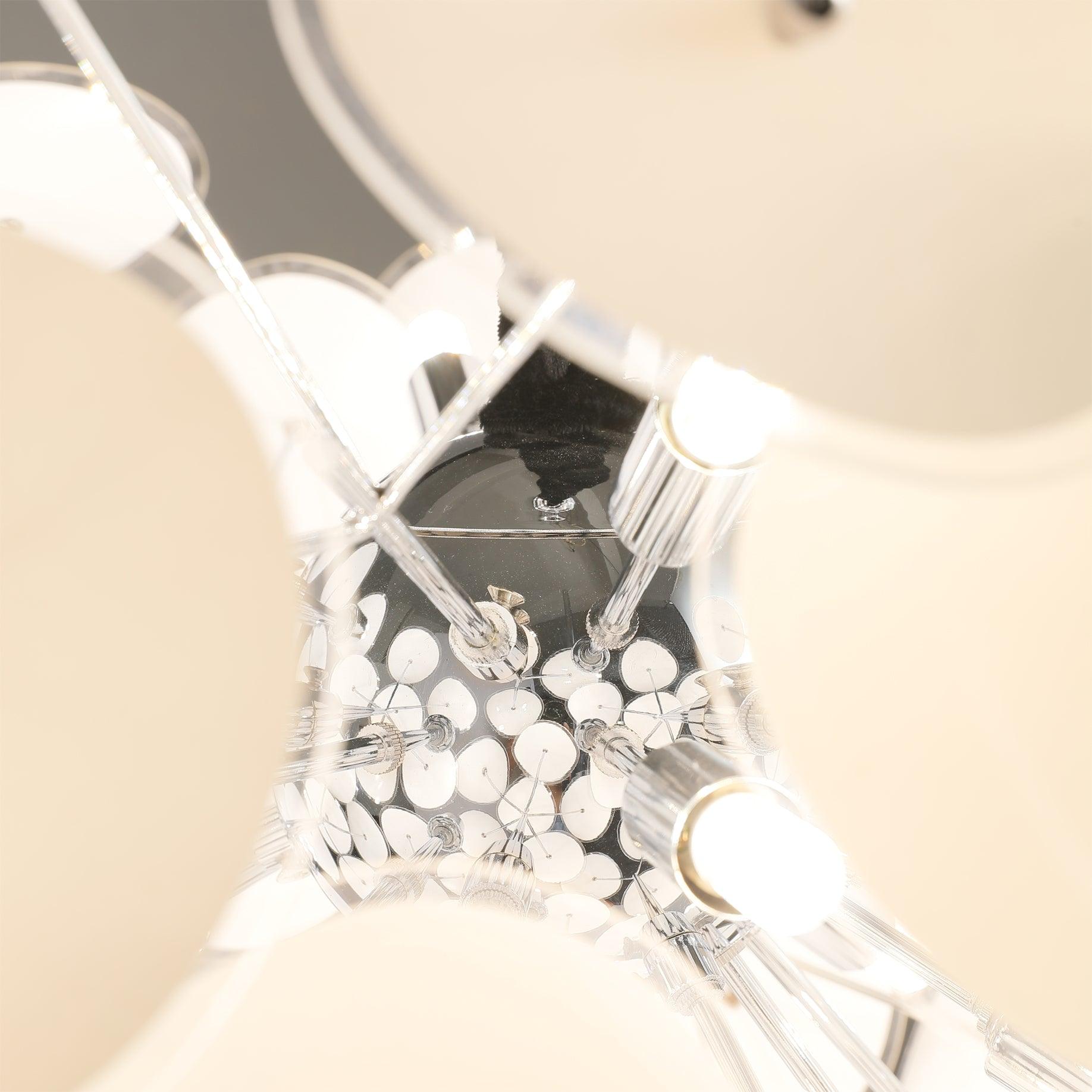 Orcariol Futuristic Glass Chandelier