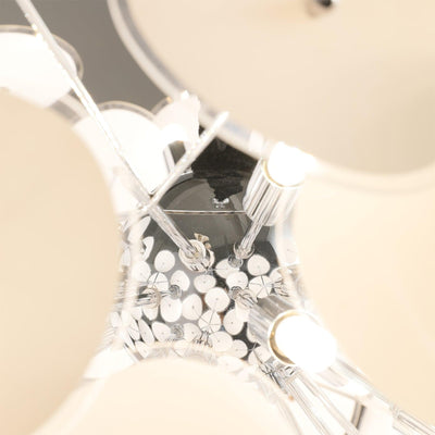 Orcariol Futuristic Glass Chandelier