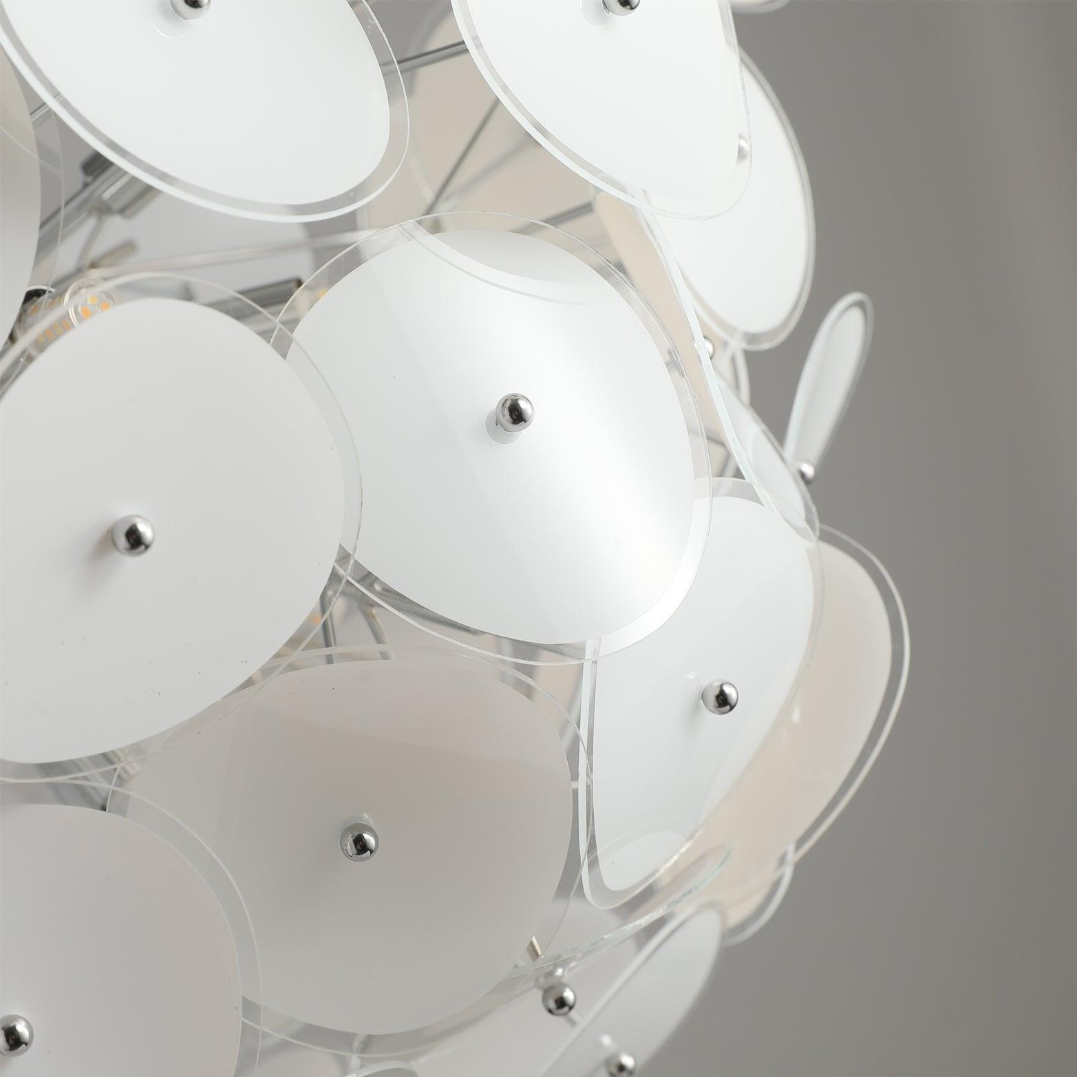 Orcariol Futuristic Glass Chandelier
