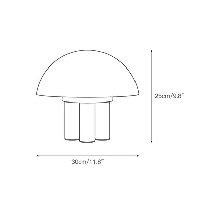 Turbiny Alabaster Table Lamp