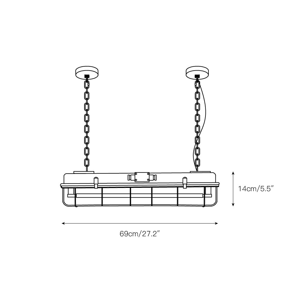 Gril Pendant Lamp