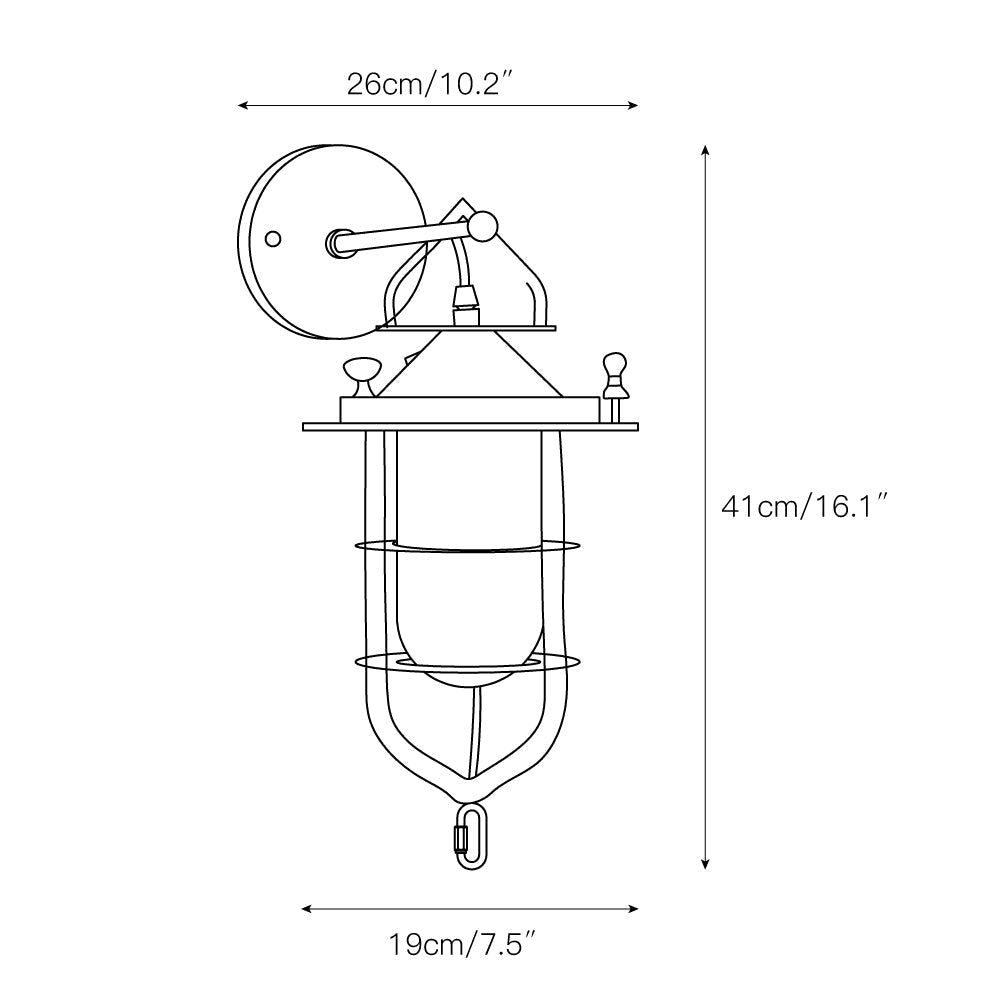 Zatheir Wall Lamp