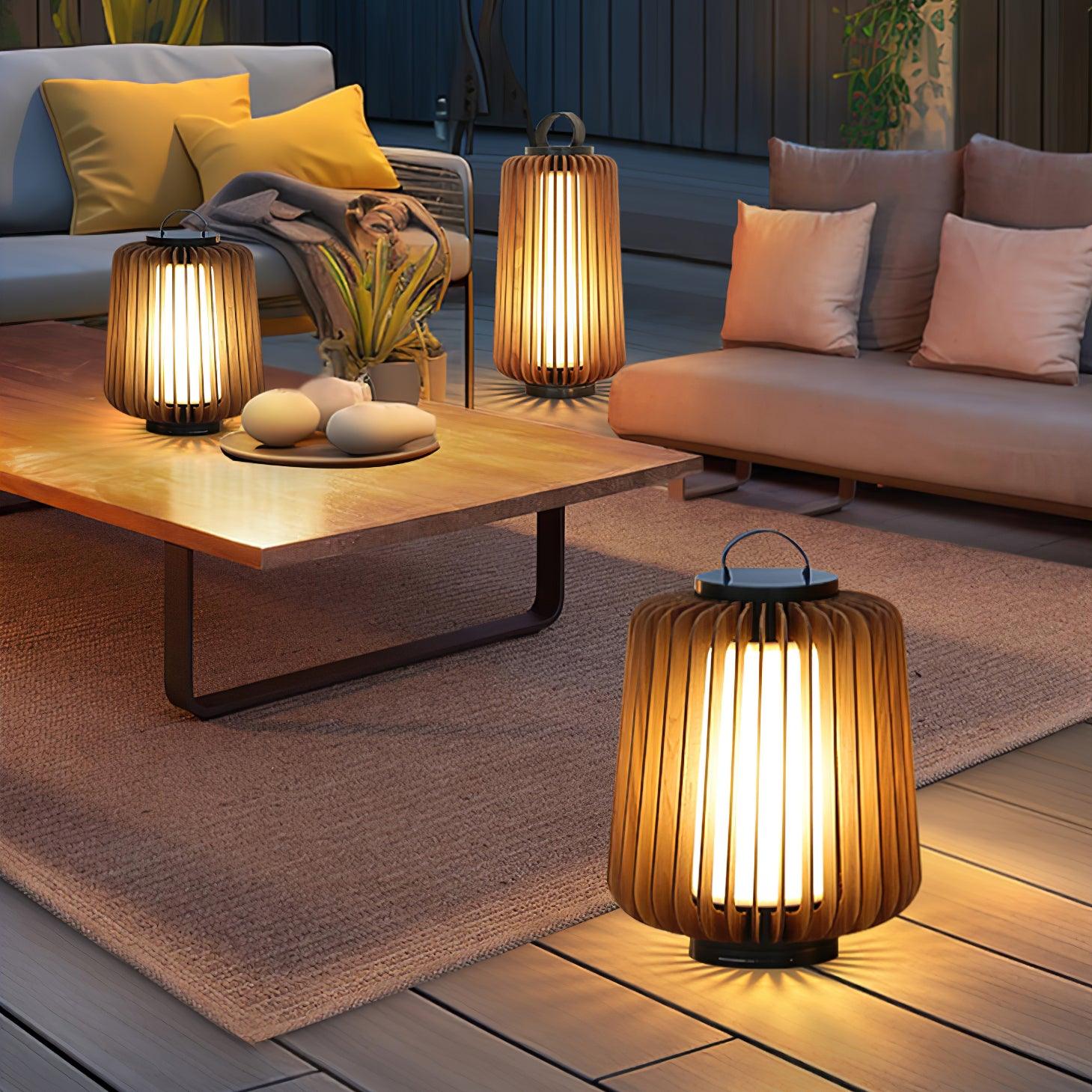Irina Premium Art Portable Lantern Outdoor Light