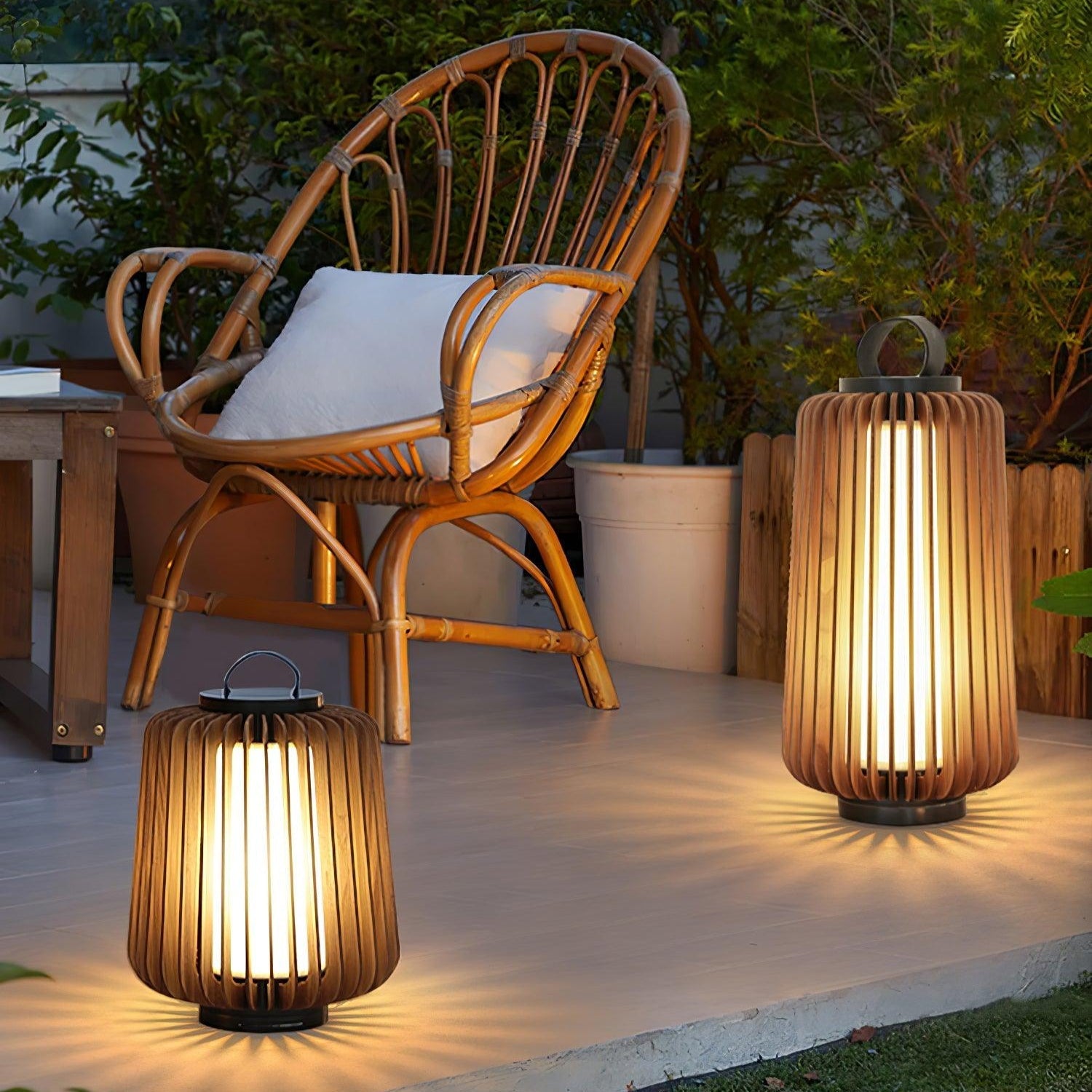 Irina Premium Art Portable Lantern Outdoor Light