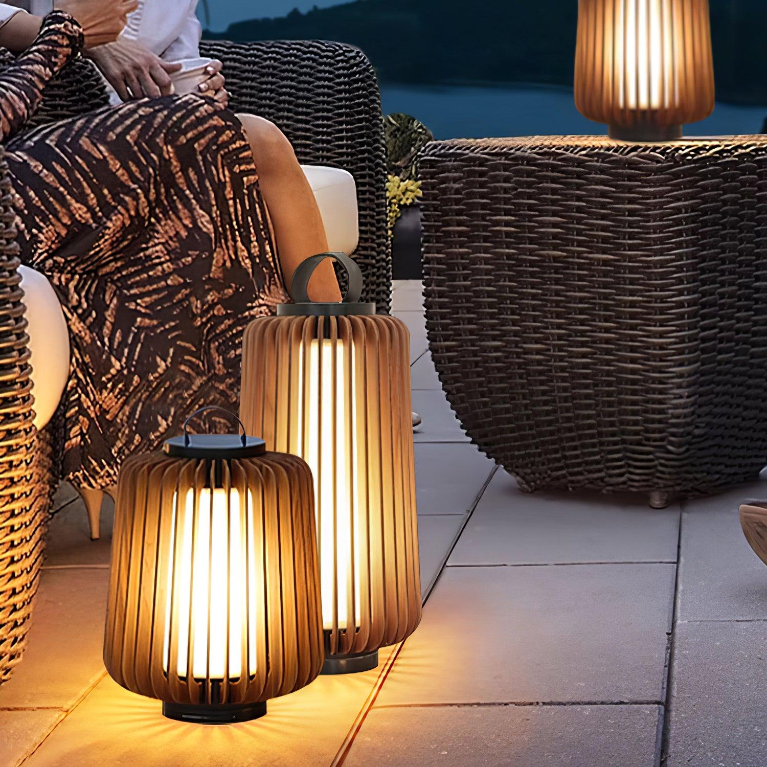 Irina Premium Art Portable Lantern Outdoor Light